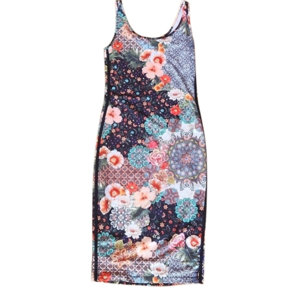 Adidas originals x farm rio midi tank dress - Picture 3 of 4